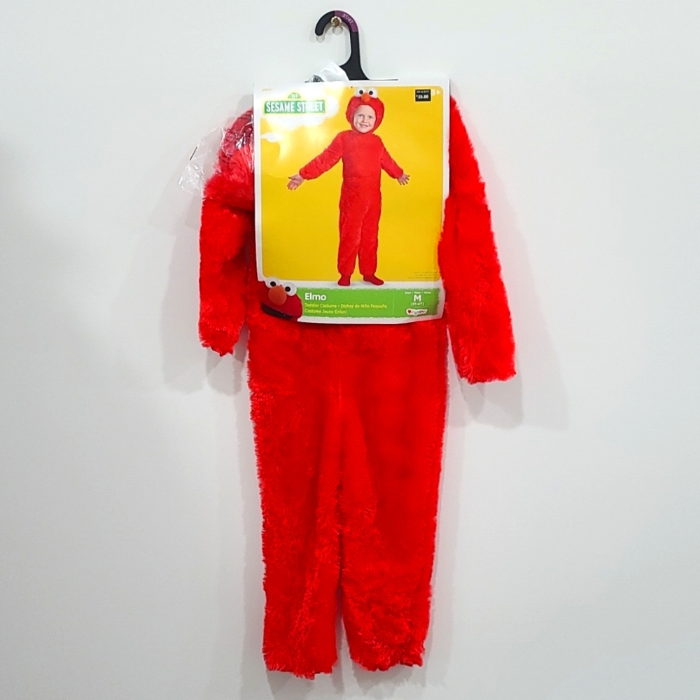 Offical Licensed Sesame Street Elmo 2 Piece Costume